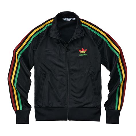 adidas original firebird track jacket|adidas firebird rasta tracksuit.